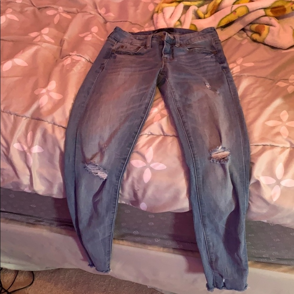aeropostle low rise 0 jeans